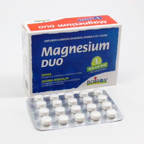 boiron magnesium duo 80 comprimidos