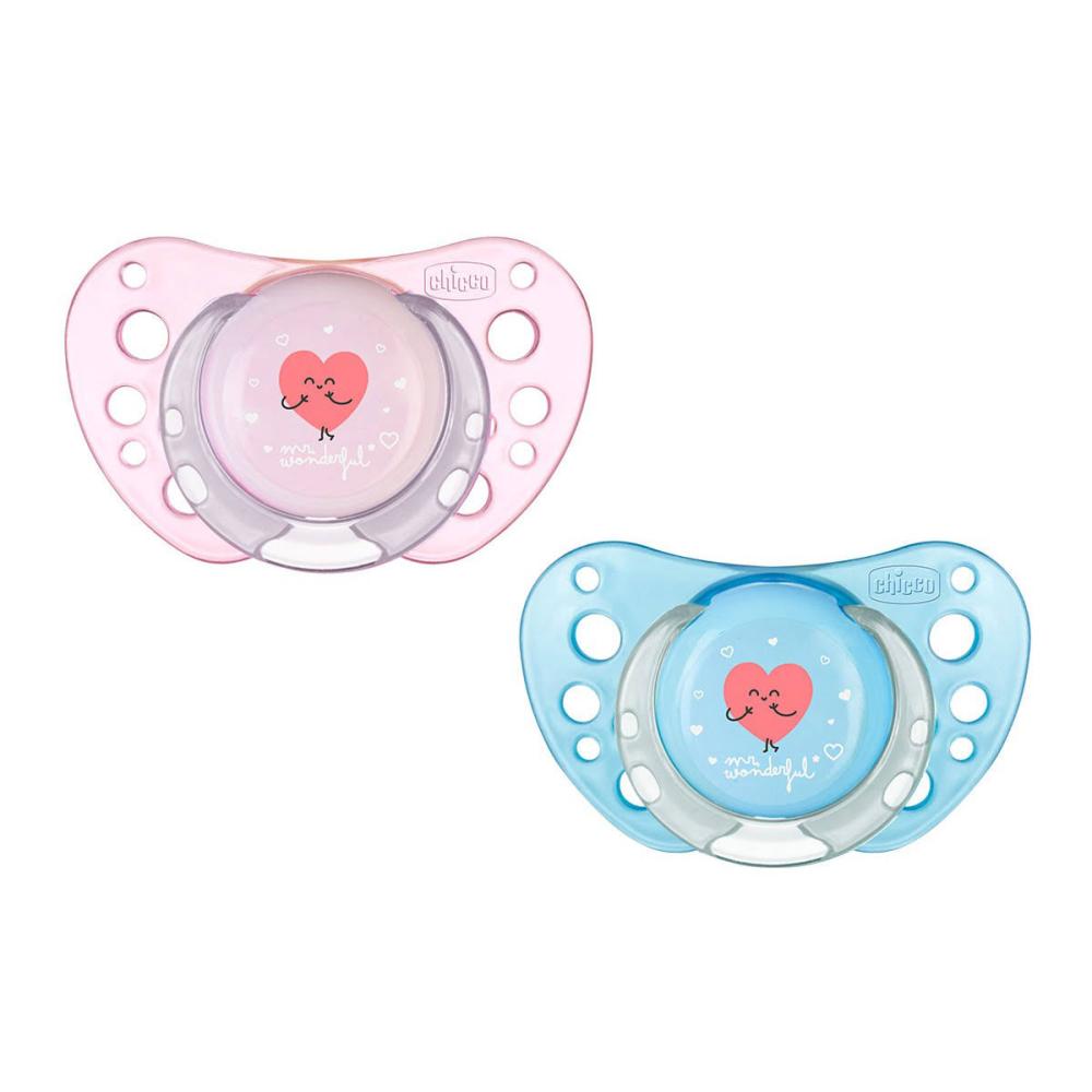 chicco physio air mr wonderful chupete silicona azul 6 12m