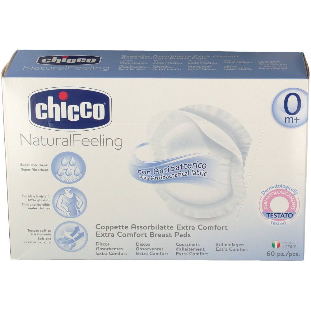 discos absorbentes lactancia chicco 60 u