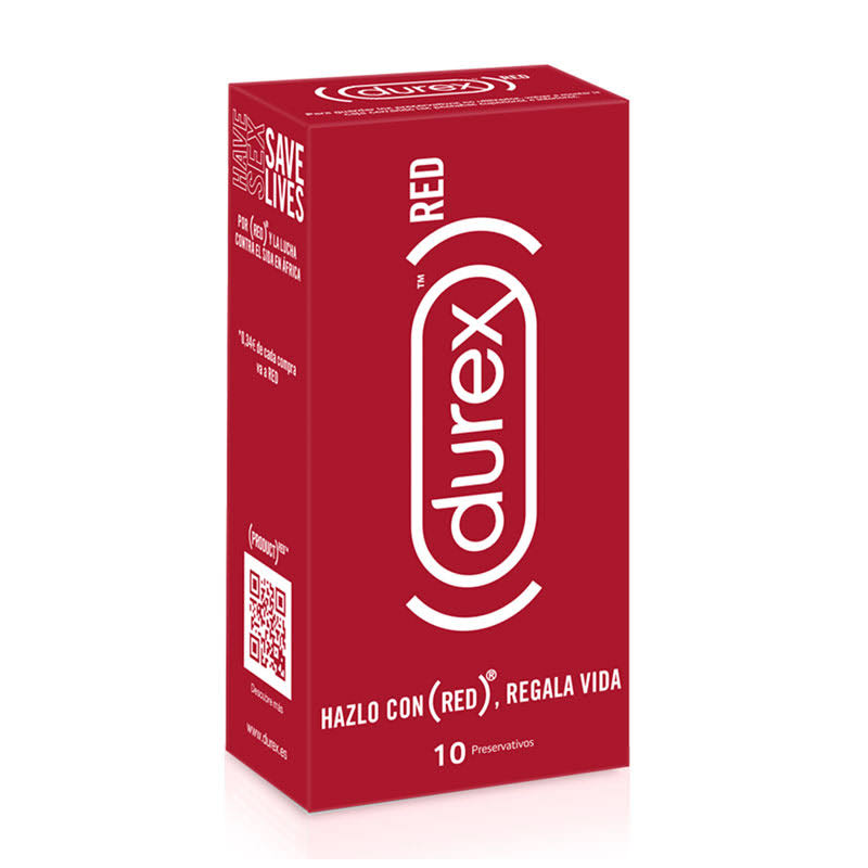 durex red 10 preservativos