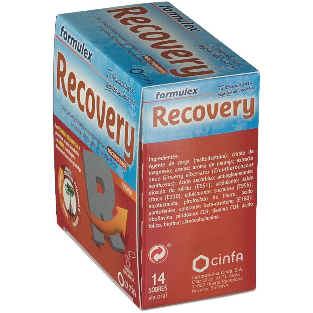 formulex recovery 14 sobres