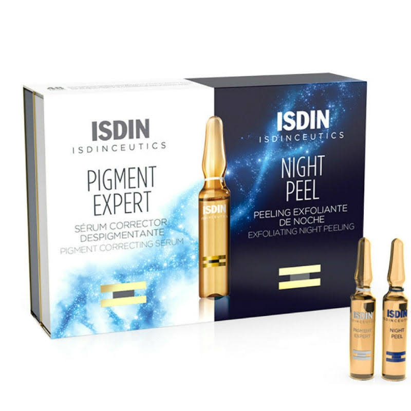 isdinceutics night peel pigment expert 1010 ampollas