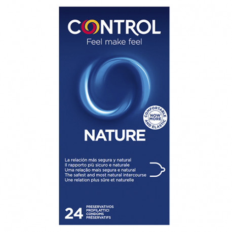control adapta nature preservativos 24 u